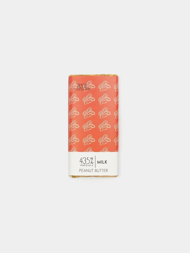 Peanut Butter Milk Chocolate Bar - 43.5% Venezuelan