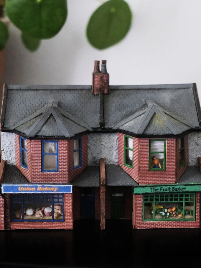 Peckham Terrace (N-Scale 1:148) Model