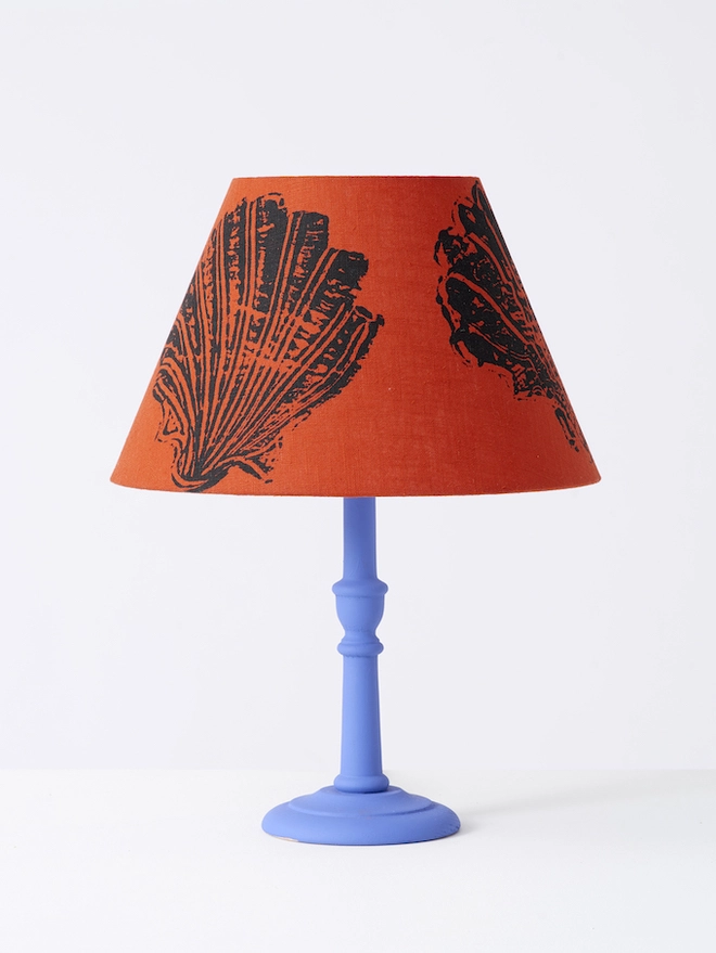 Tangerine Pilgrim Lampshade 