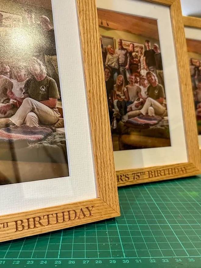 Oak Occasion Photo Frame