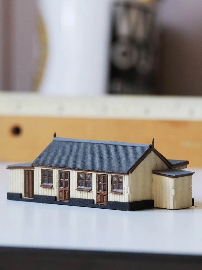 Bodiam Railway Station (N-scale 1:148) Model