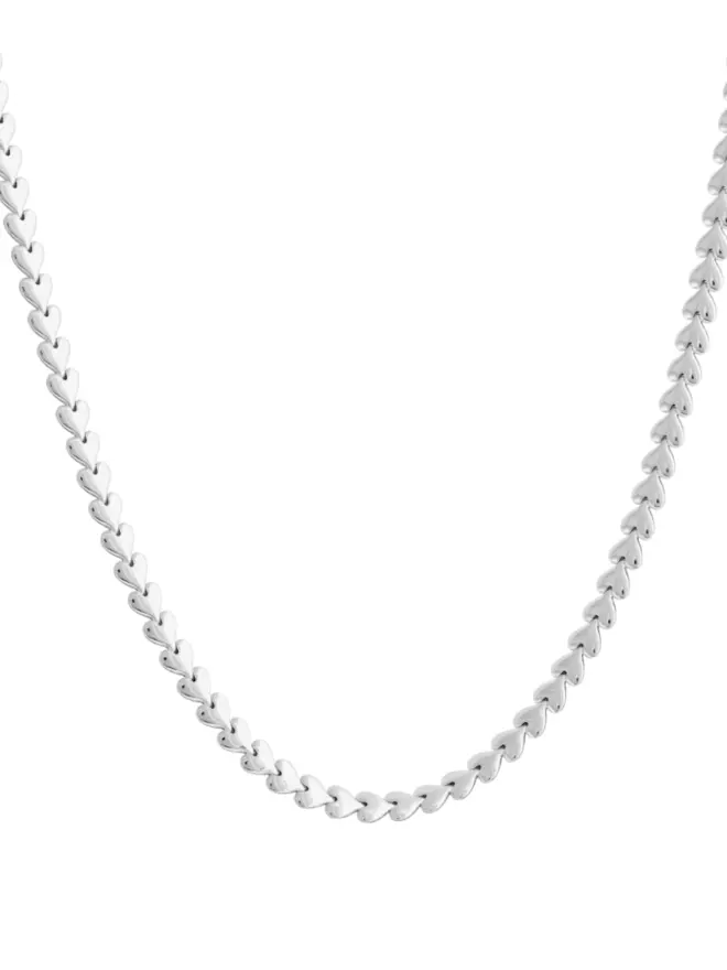Loel Gold Heart Chain Necklace