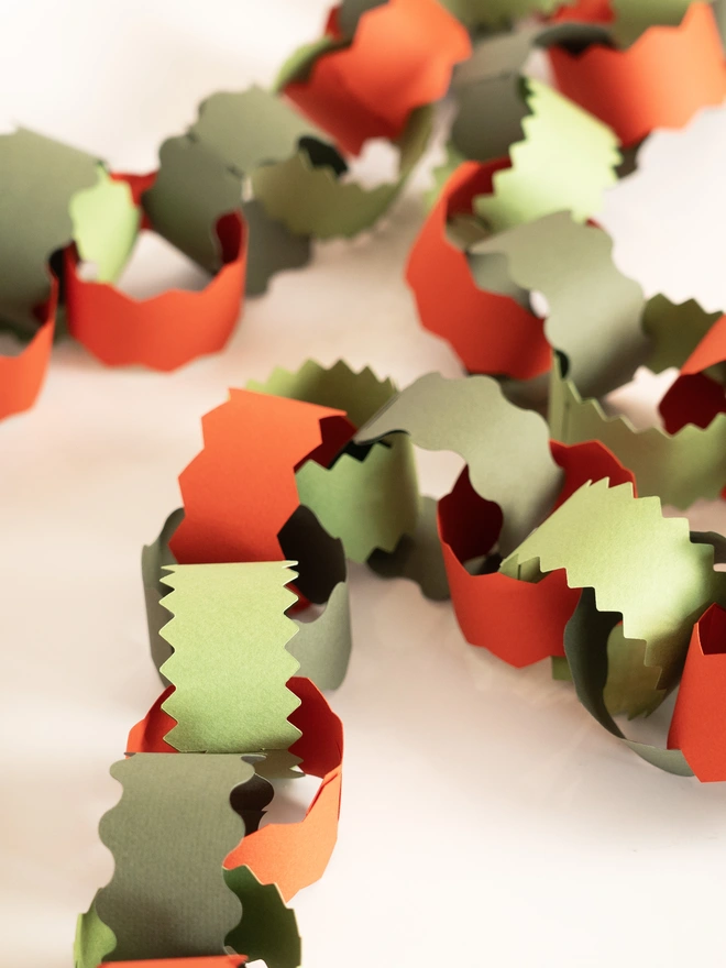 paper chain garland