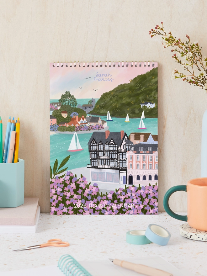 2026 Travel Calendar by Sarah Frances