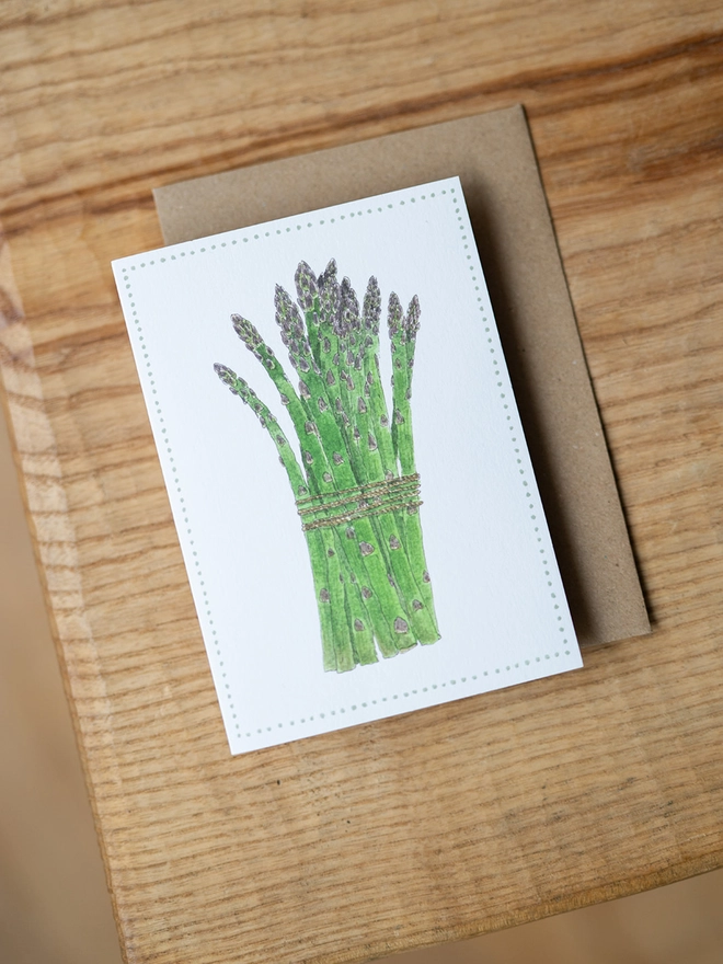 asparagus card