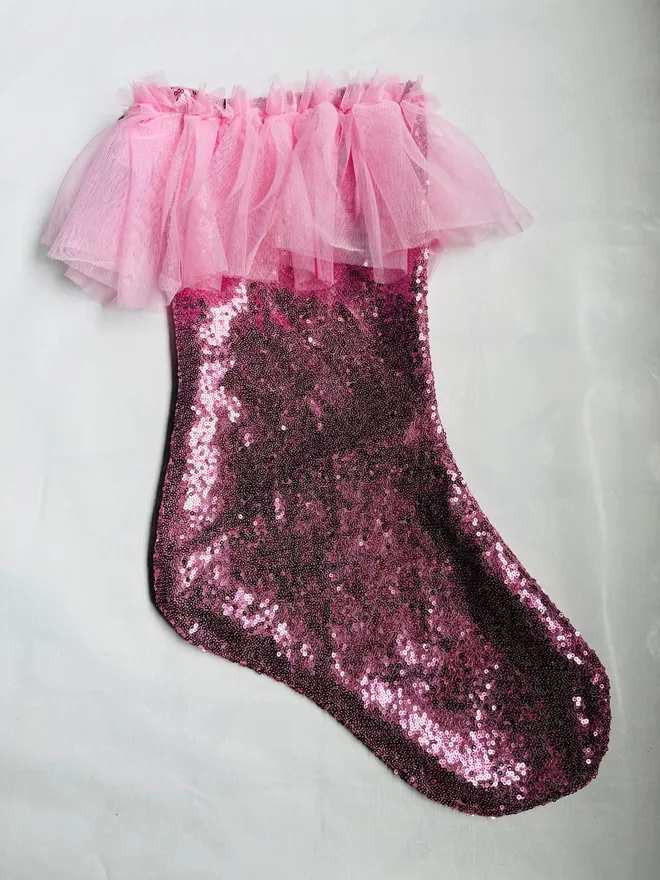  Christmas stocking sequin stocking ruffle stocking tulle stocking magical Christmas sparkle Christmas colourful colourful stockings