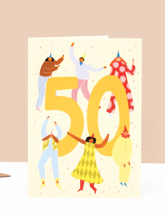Age 50 Birthday Card