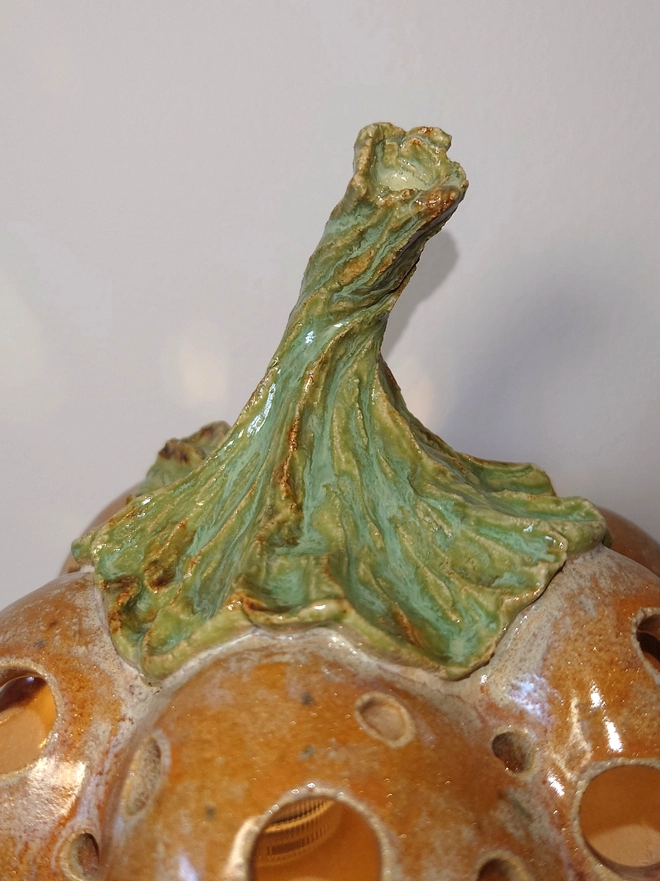 Pumpkin Tea Light Candle Lantern