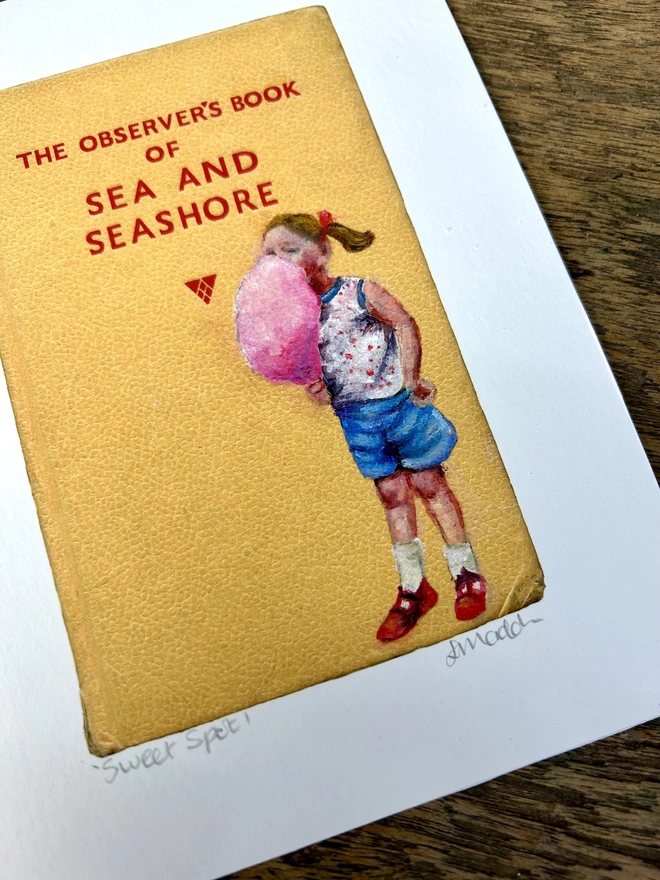 candy floss book cover fine art print