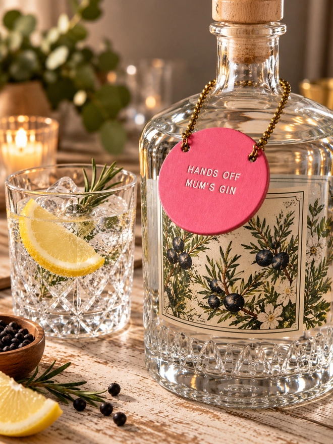 Hands Off Mum's Gin