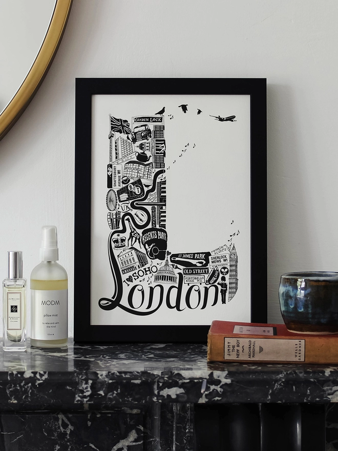London letter L poster