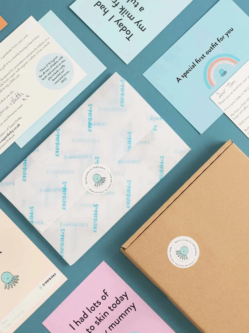 Rainbow Vest White Neonatal Intensive Care Unit Baby Vest