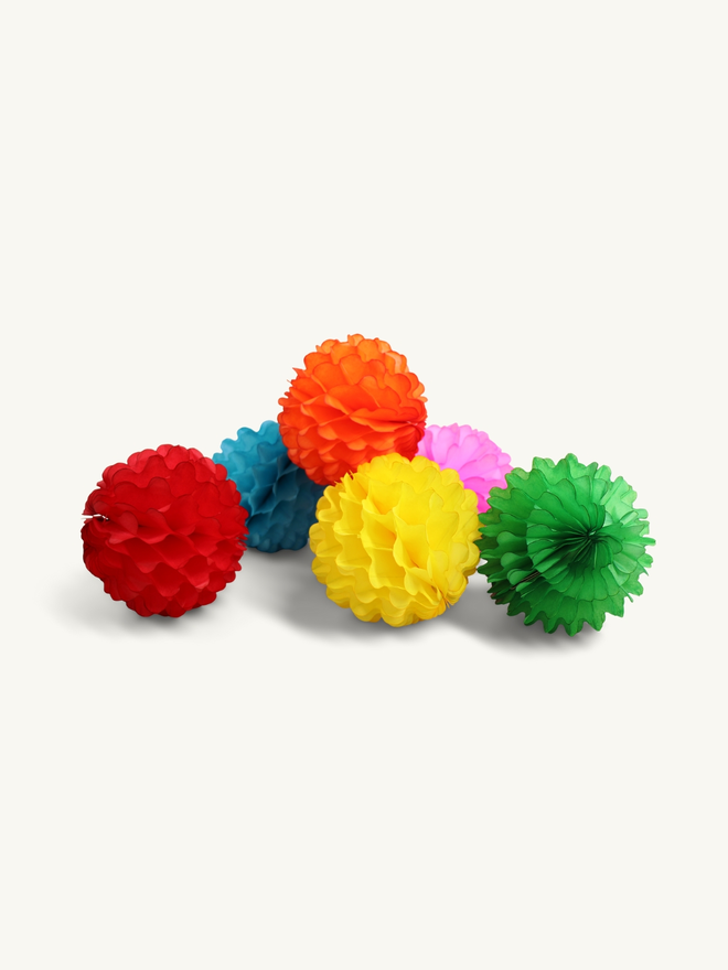 Honeycomb ball decoration