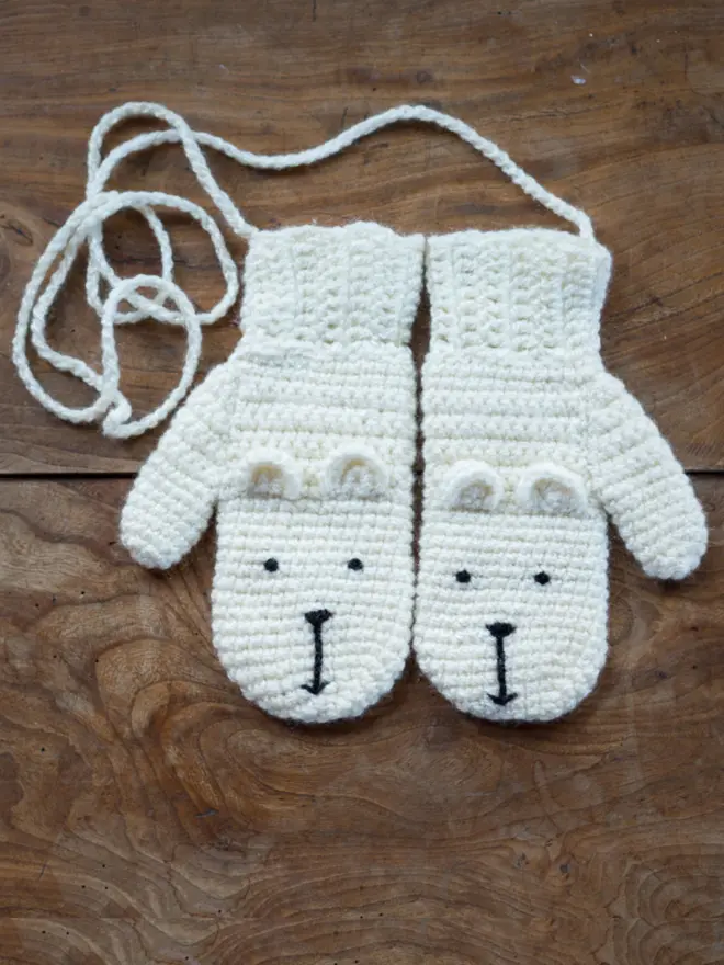 Polar Bear Mittens