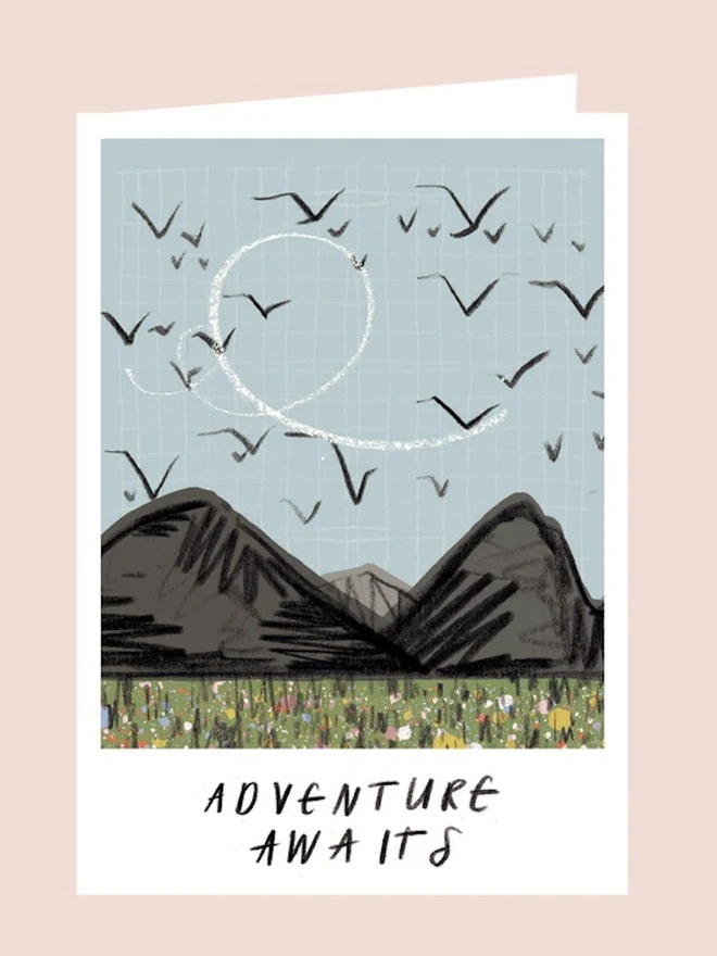 'Adventure Awaits' Card