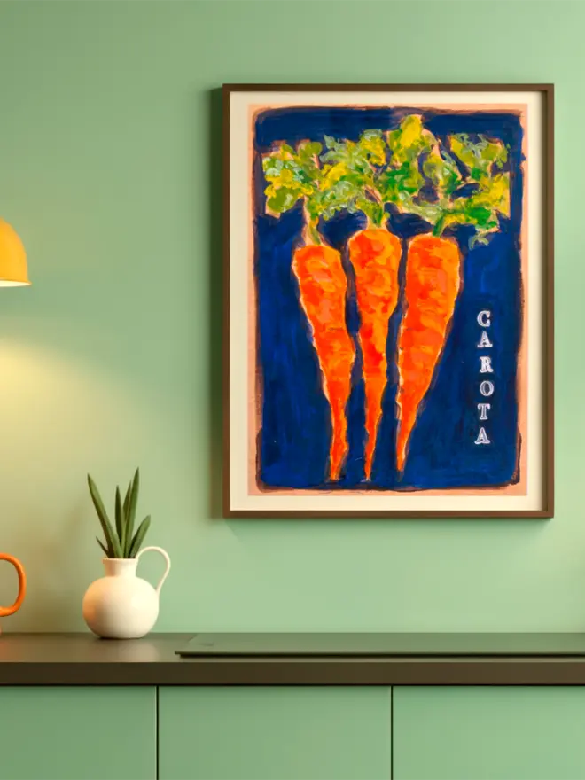 kitchen decor botanical print