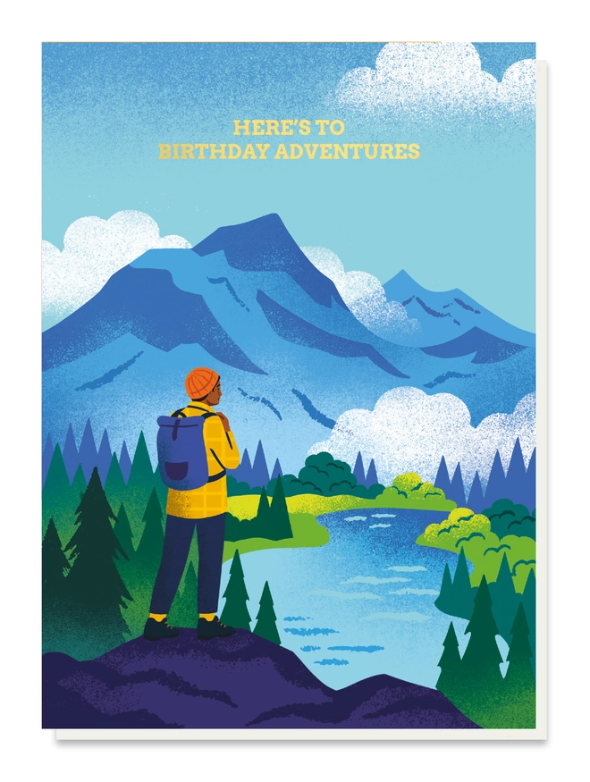 Birthday Adventures card