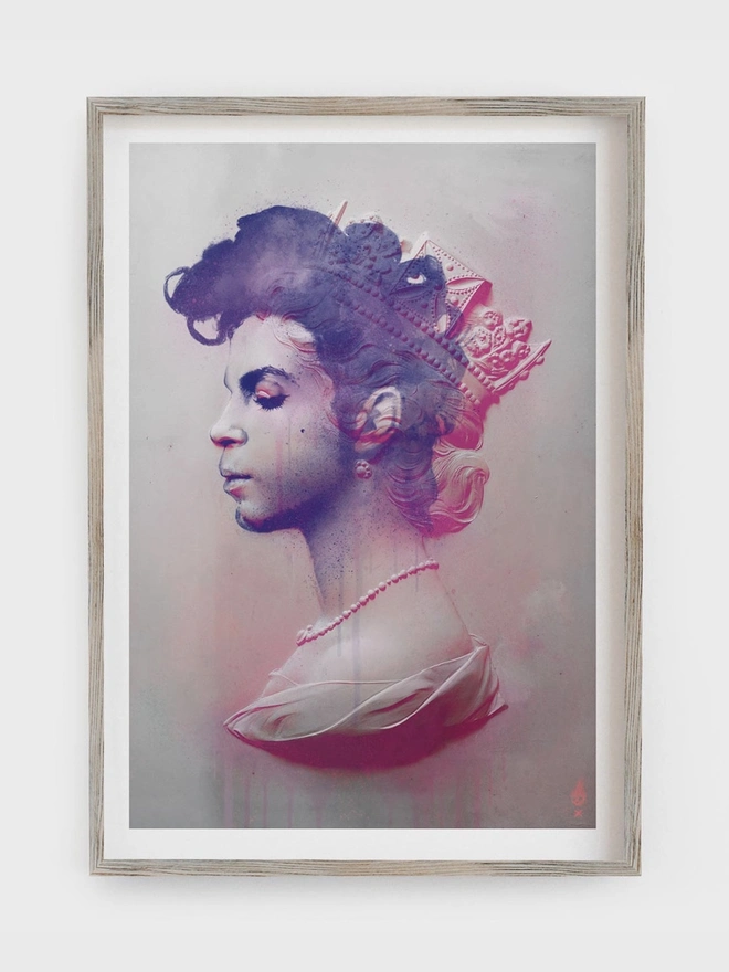 'Purple Reign' Prince Art Print