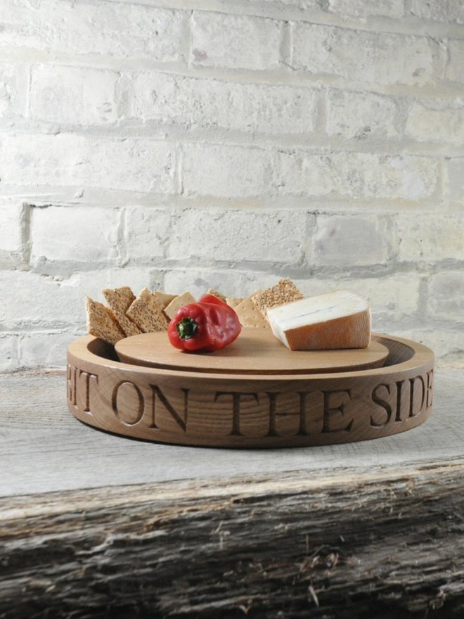 Oak mezze board