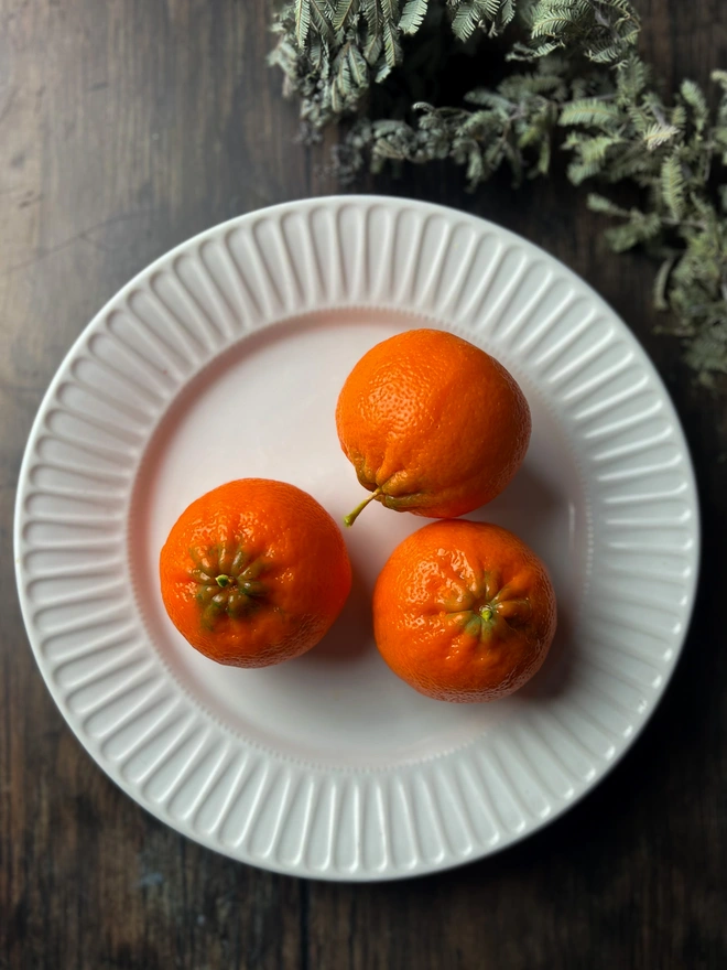 The Christmas Orange Candle