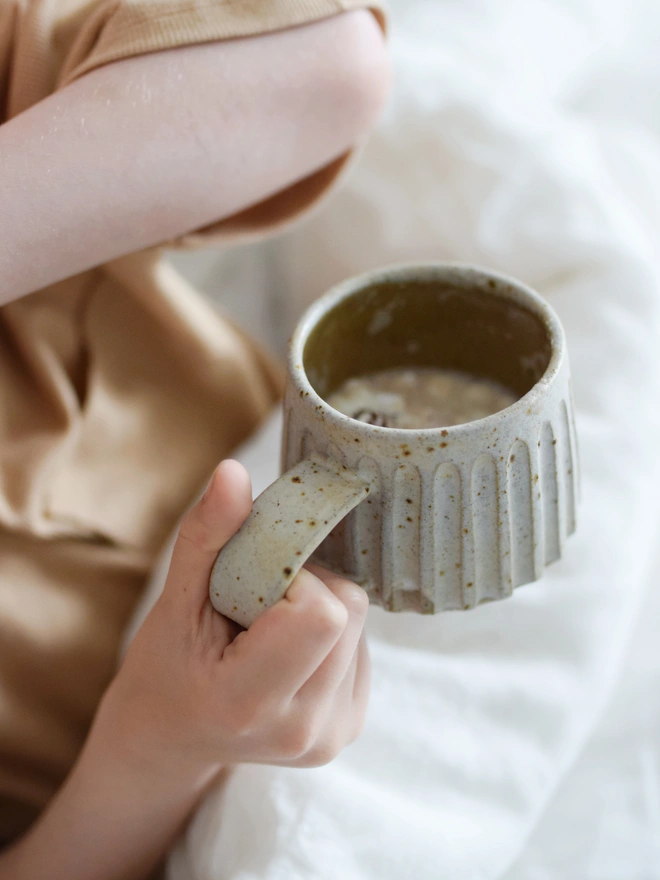 stoneware mug