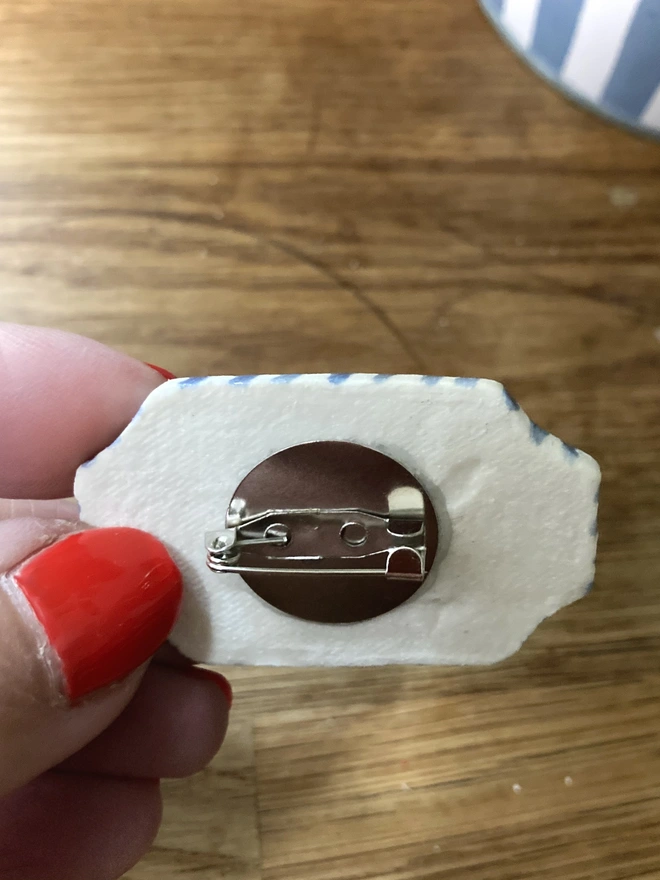 back of hope badge