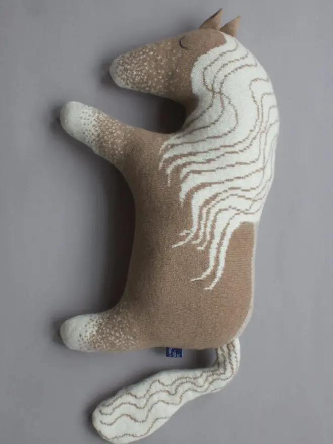 palomino horse plush