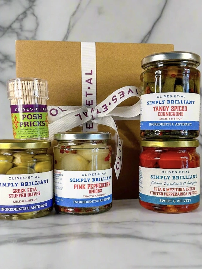 Antipasti Selection Hamper Gift Set