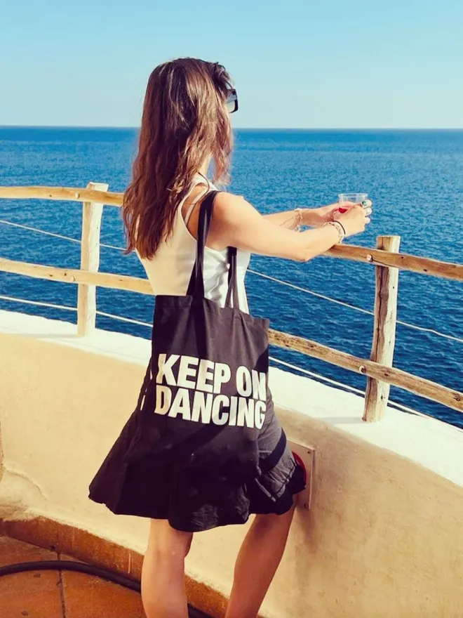 Keep On Dancing Book Bag