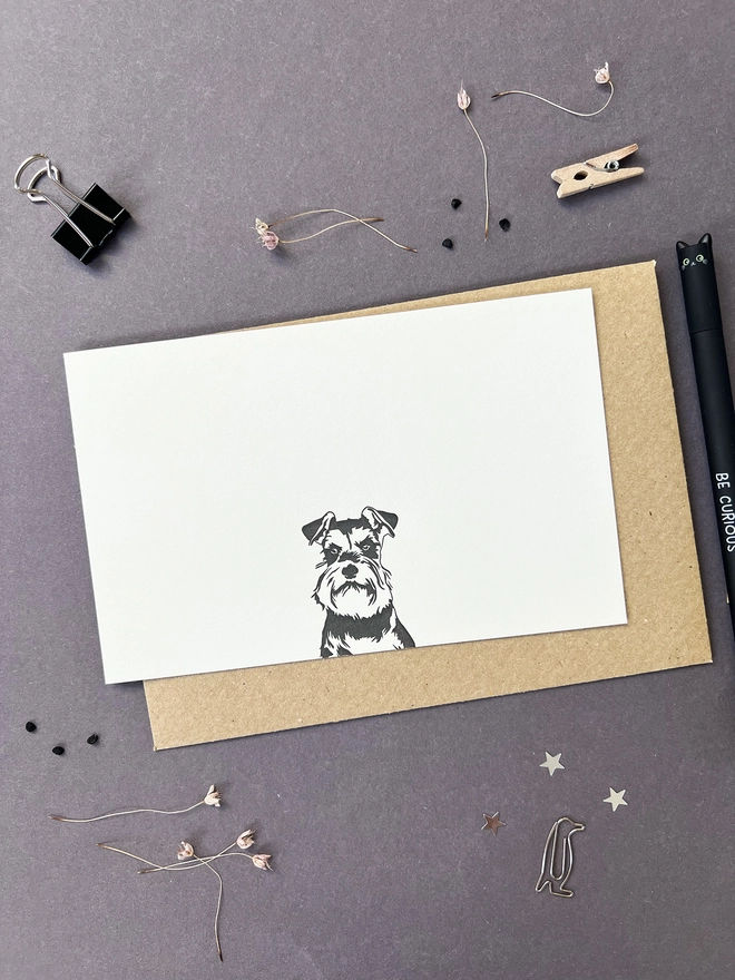 blank letterpress correspondence cards