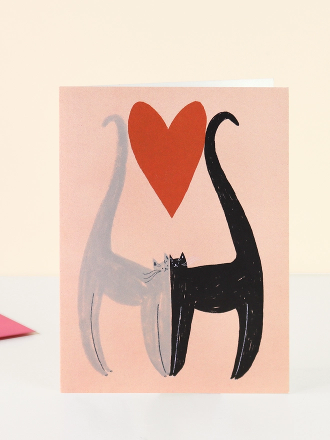 Cats Love Card