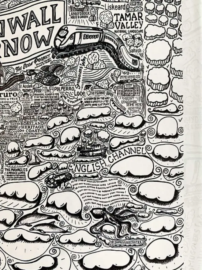 Cornwall Jigsaw Puzzle - 1000 Pieces Bottom Right