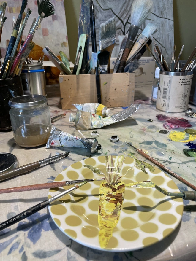 painting plate
