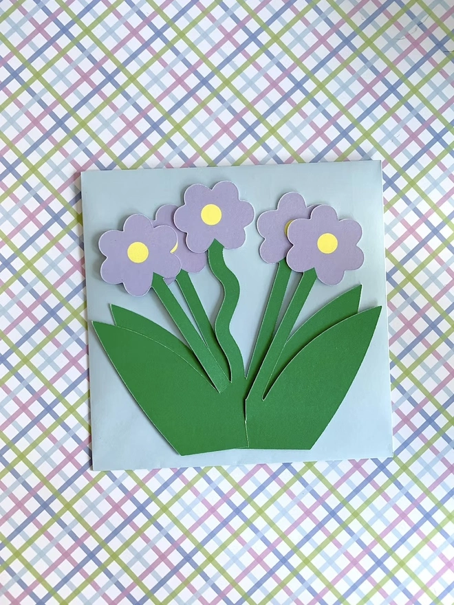 Standing Daisy Bloom 3D Pop Out Card