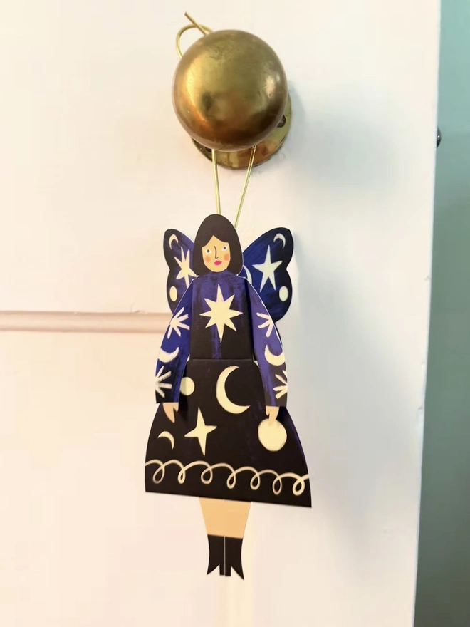 Butterfly Woman 3D Pop Out Card