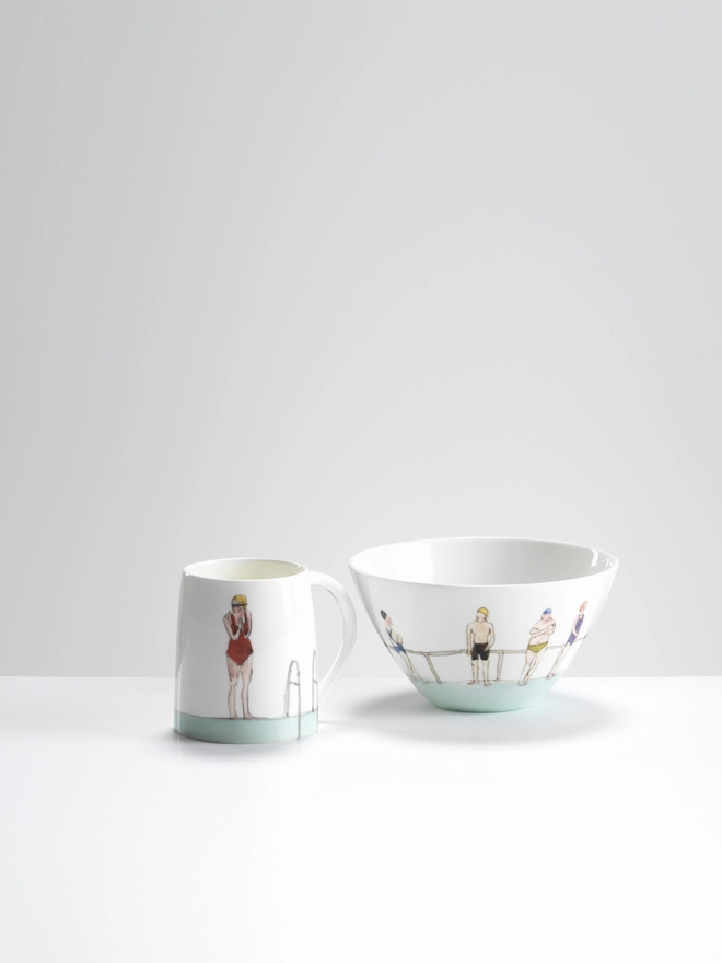 mug and bowl 