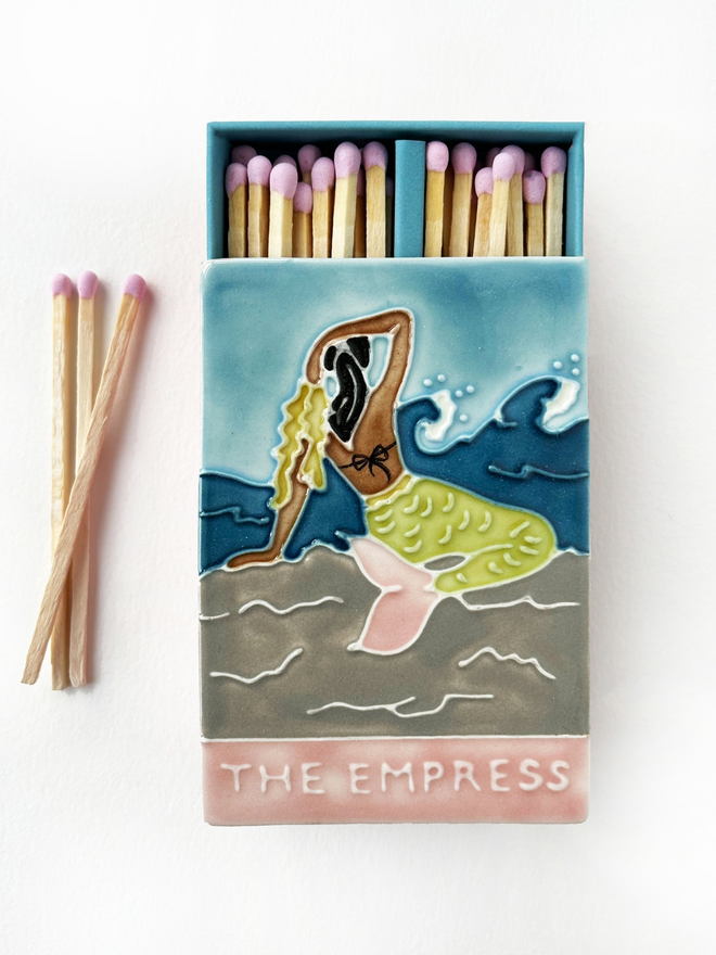 The Empress Ceramic Matchbox