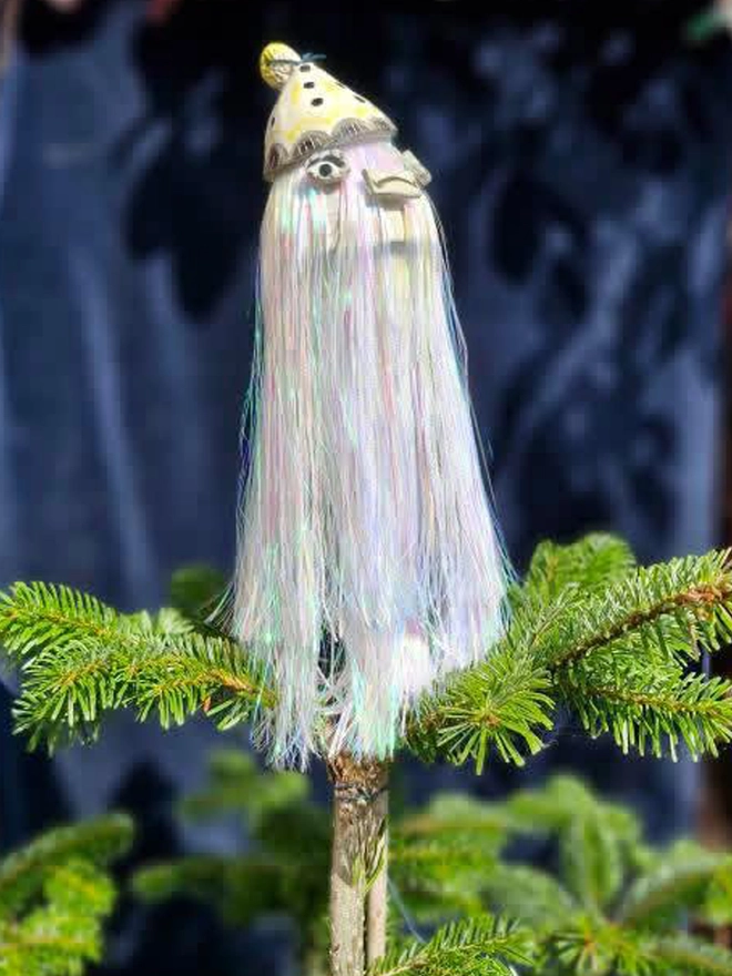 Christmas tree topper decoration of A Mystic Yeti