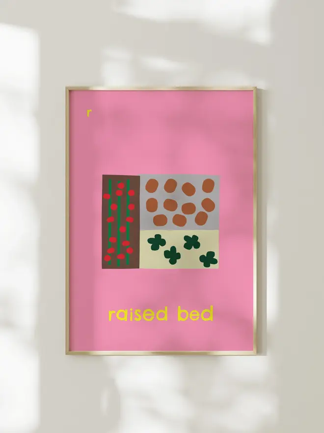 Raised Bed Print