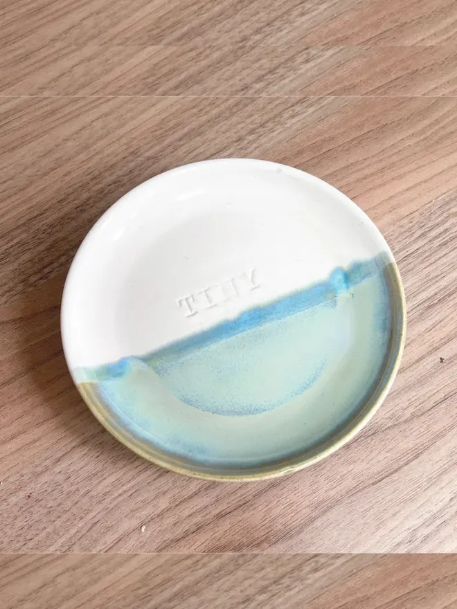 Personalised Two Tone Cat Plate