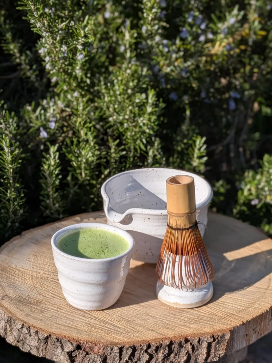Handmade Matcha Set. The full set.