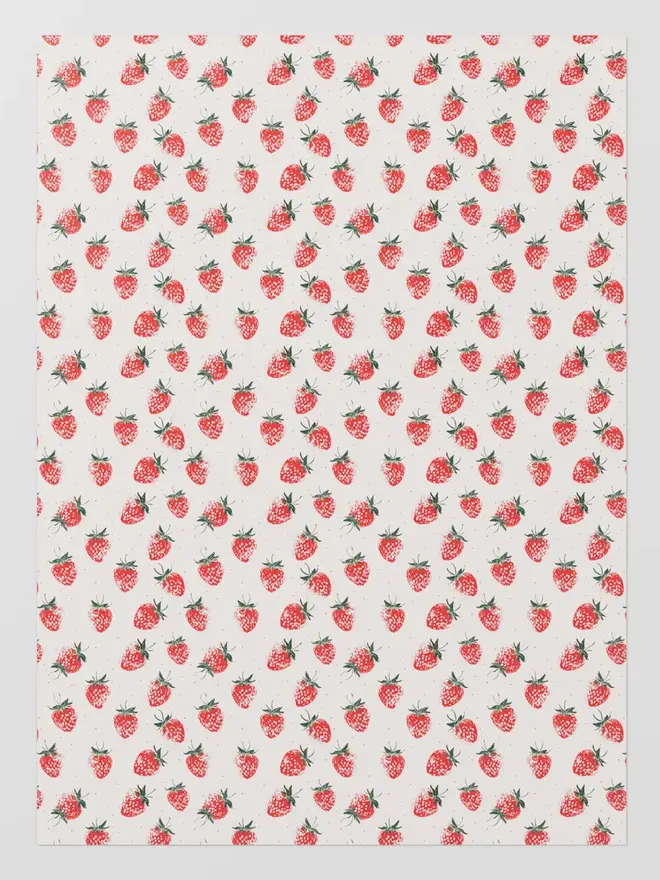 Strawberry Fruit Wrapping Paper