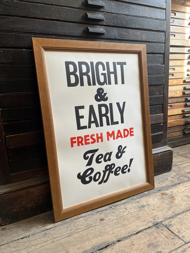 Bright & Early Fresh Made Tea & Coffee