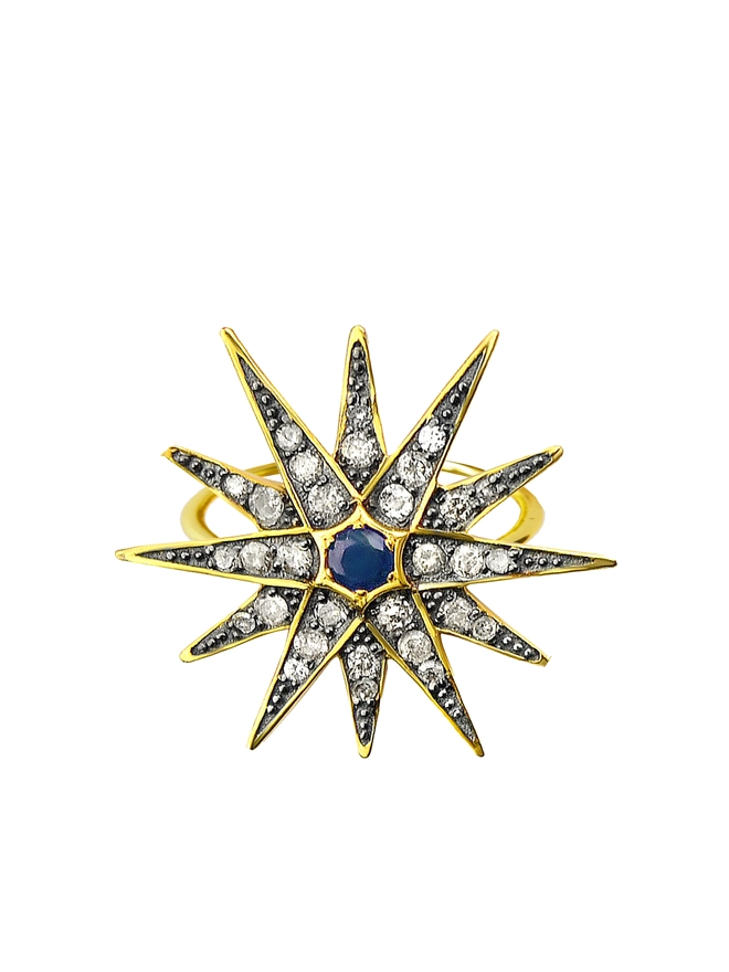 'The Ophelia' Starburst Ring