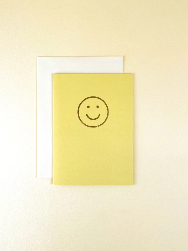 smiley emoji birthday card mean mail