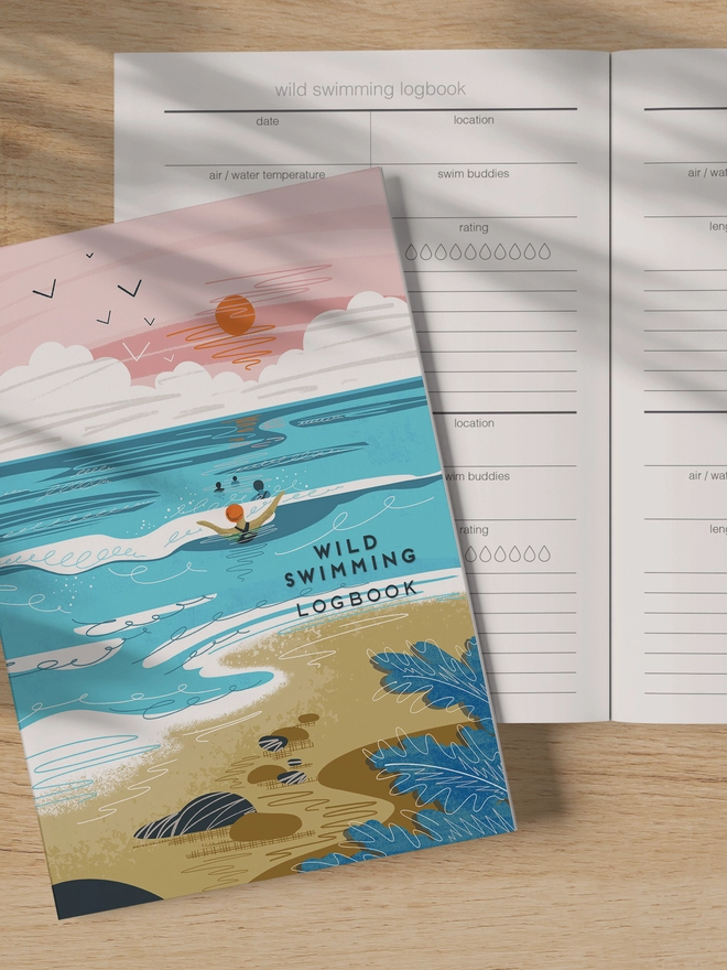 wild swimming logbook 