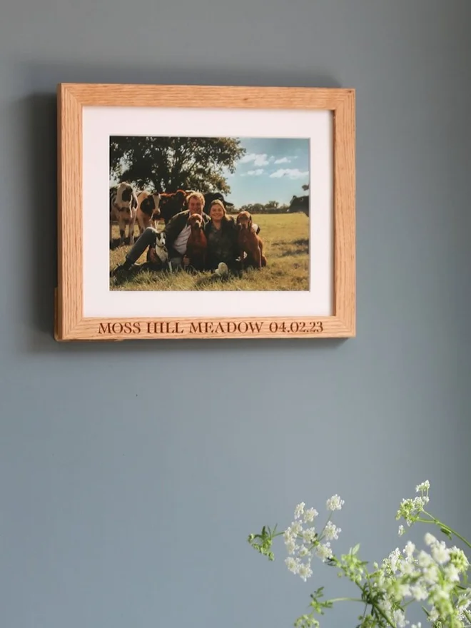 Oak Occasion Photo Frame