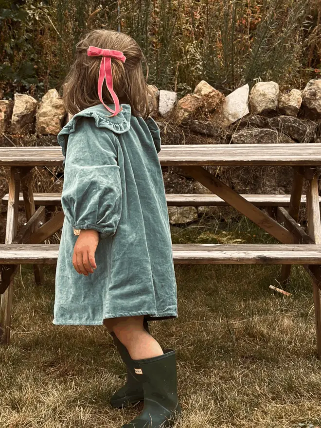 kids oversized blouse dress