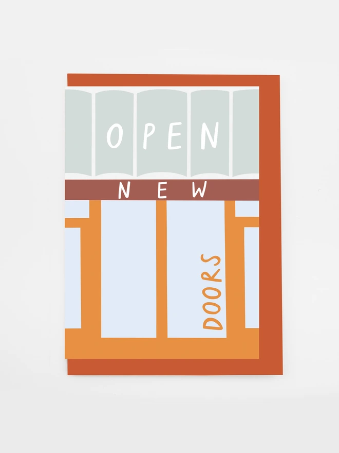 open new doors home card