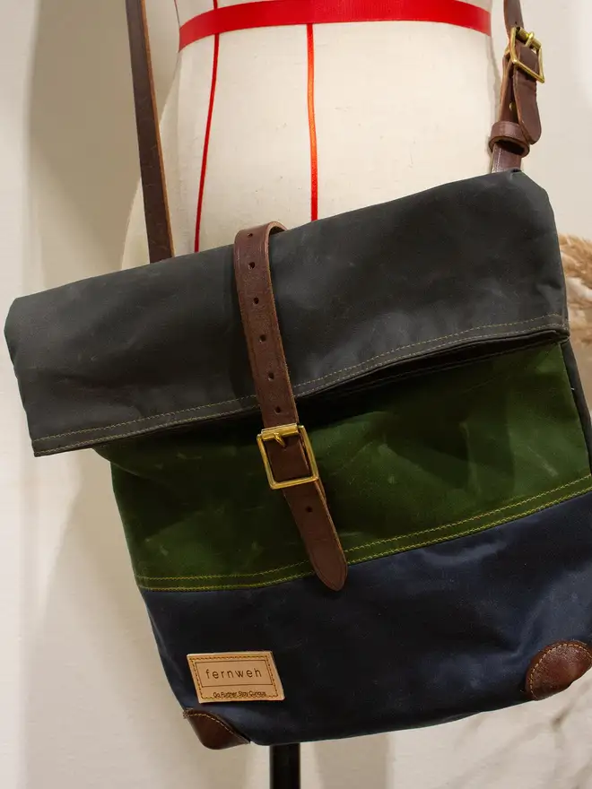 mini rolltop crossbody bag